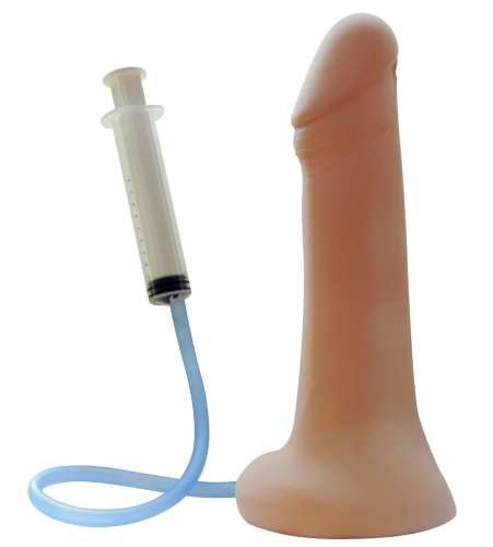 Condom Demonstrator with Ejaculating Function - FLESH (FCDS3EJ)